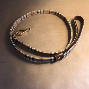 COPY - Burberry London Dog Leash